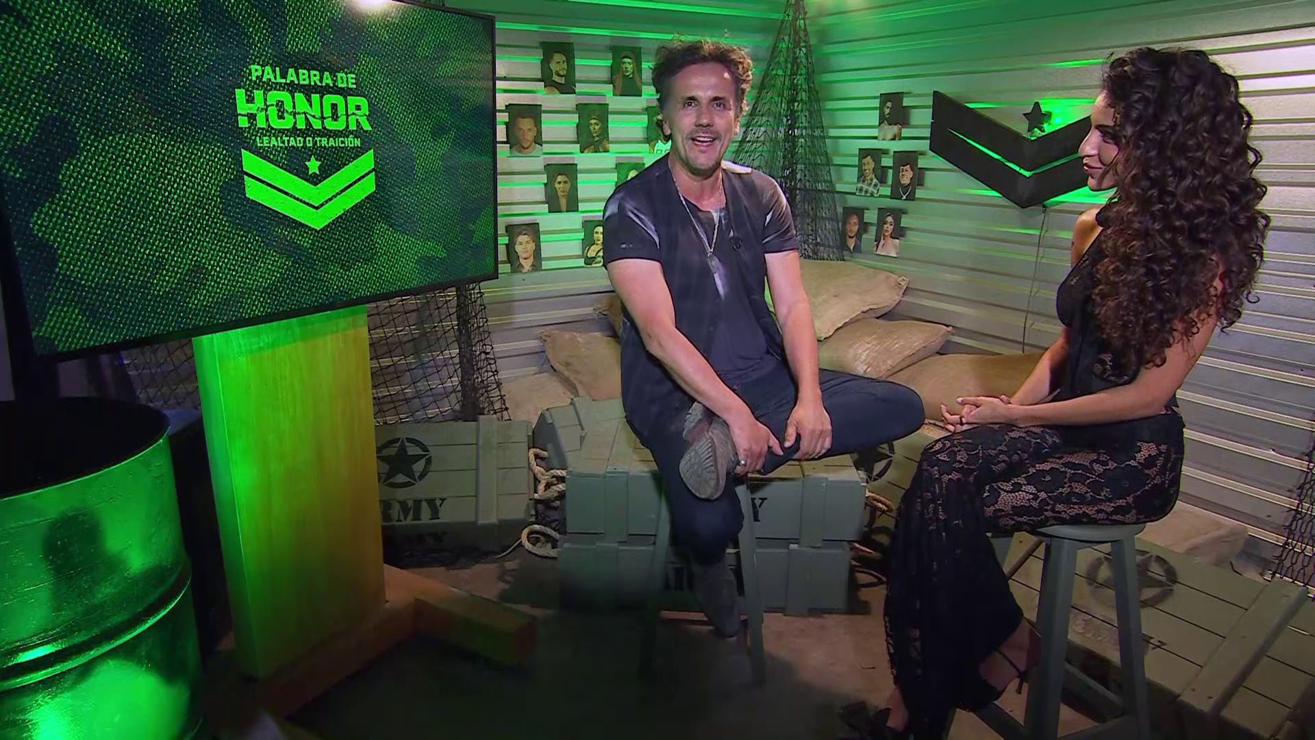 Sergio Lagos entrevista a Zoe antes de ingresar a Palabra de Honor