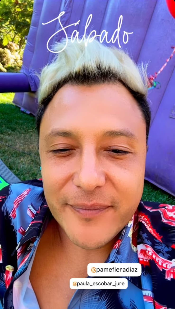 Sergio Rojas frente a Pamela Díaz