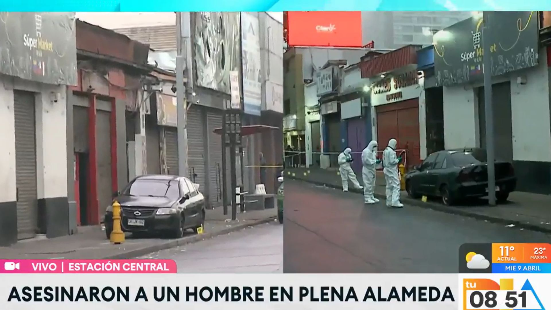 El café ubicado en plena Alameda