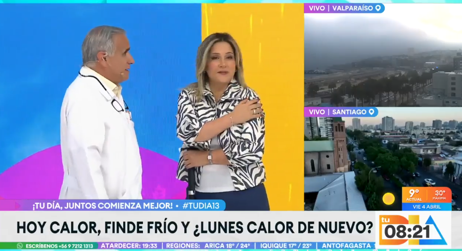 José Luis Repenning lanza gran broma a Michelle Adam. 