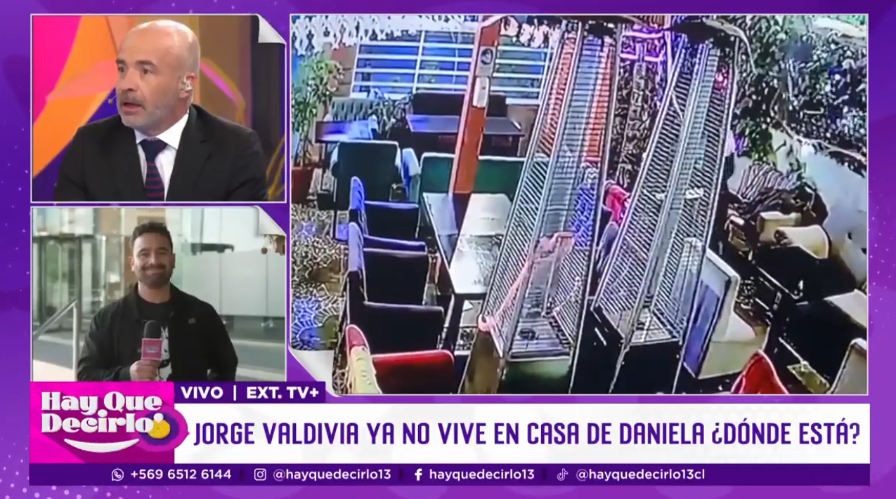 Jorge Valdivia no vive en casa de Daniela Aránguiz.