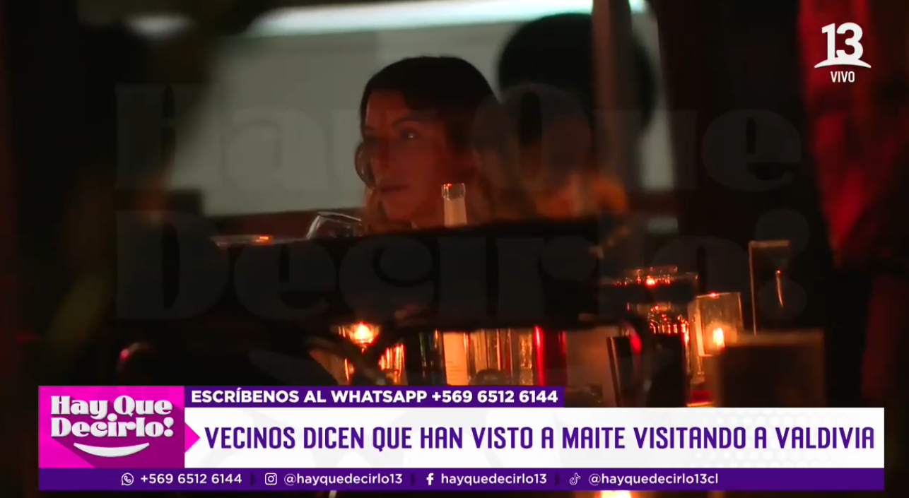 Maite Orsini y Jorge Valdivia habrían vuelto.