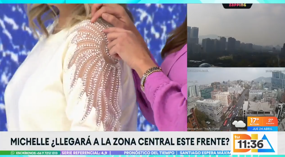 Priscilla Varga y Michelle Adam hablan de moda.