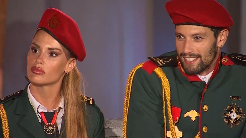 Gala Caldirola y Jhonatan Mujica 