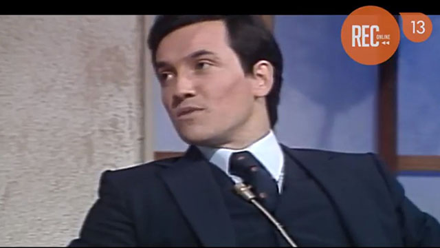 Sebastián Piñera en "Noche de Gigantes" (1980)