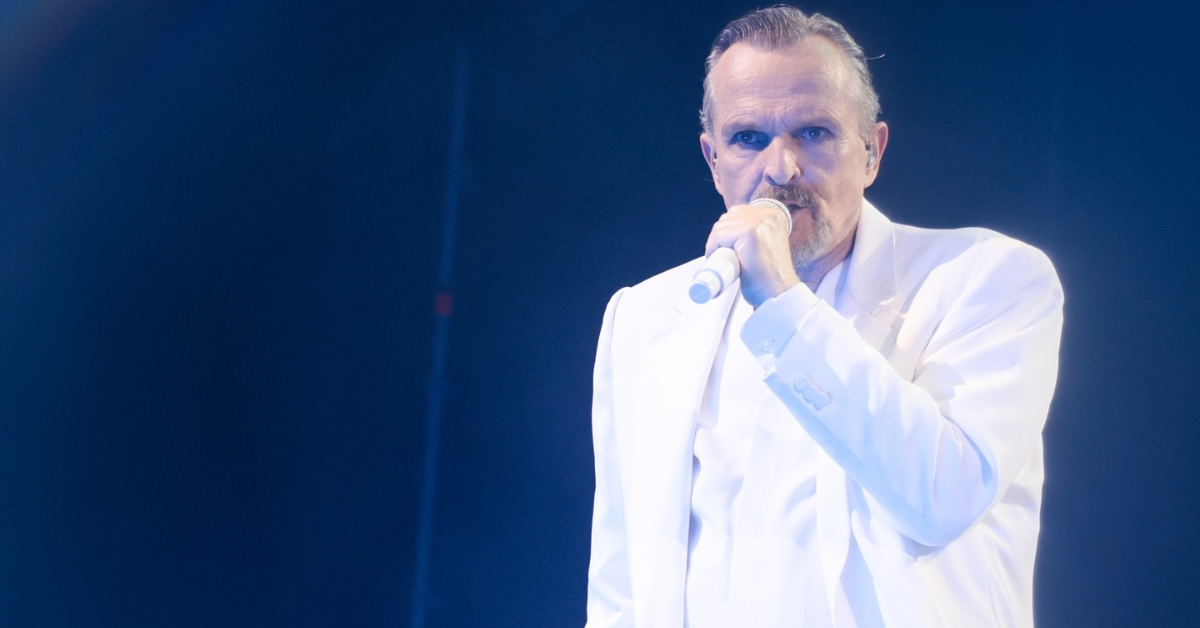 Miguel Bosé en Chile / Créditos: Instagram @miguelbose