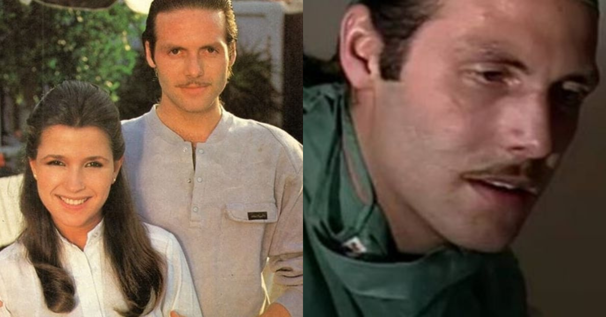 Bastián Bodenhöfer en la teleserie Ángel Malo, 1986