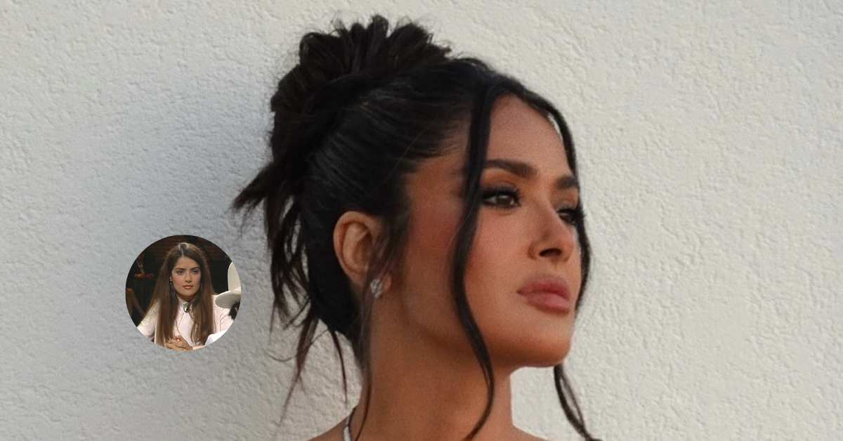 Salma Hayek fue entrevistada por humoristas en Noche de Ronda (1997) / Créditos: Instagram @SALMAHAYEK