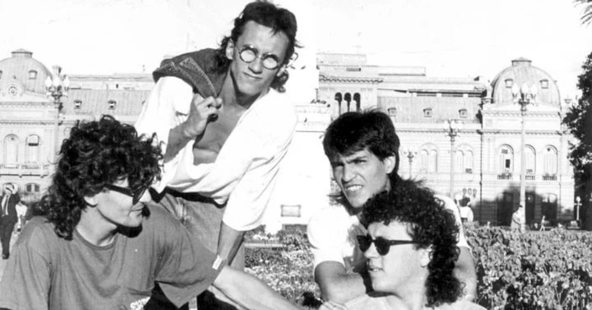 Los Enanitos Verdes visitaron el programa Más Música en el año 1987 / Créditos: Instagram @cenanitosverdes