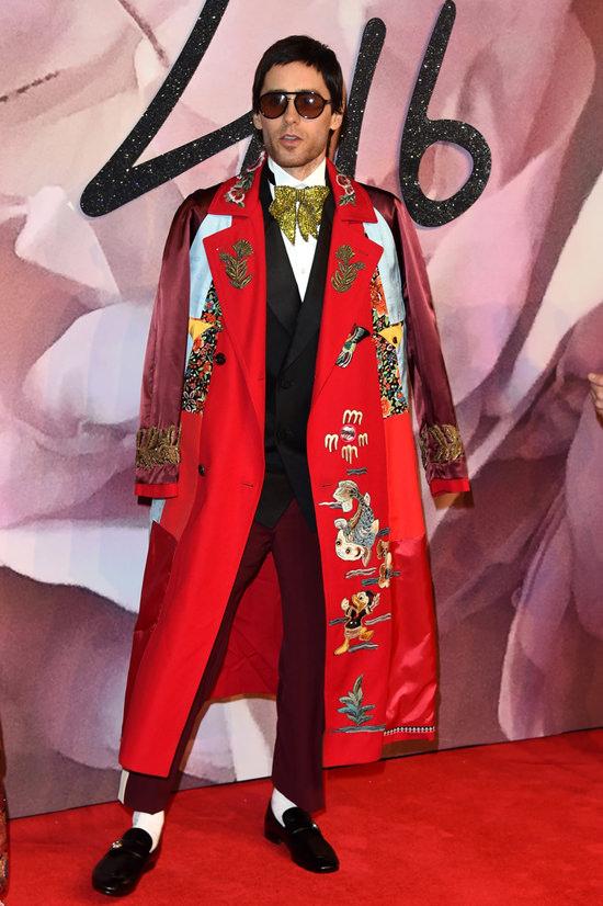 Resultado de imagen para jared leto british fashion awards