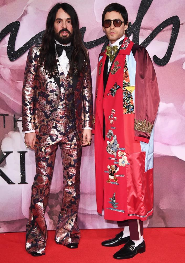 Resultado de imagen para jared leto british fashion awards