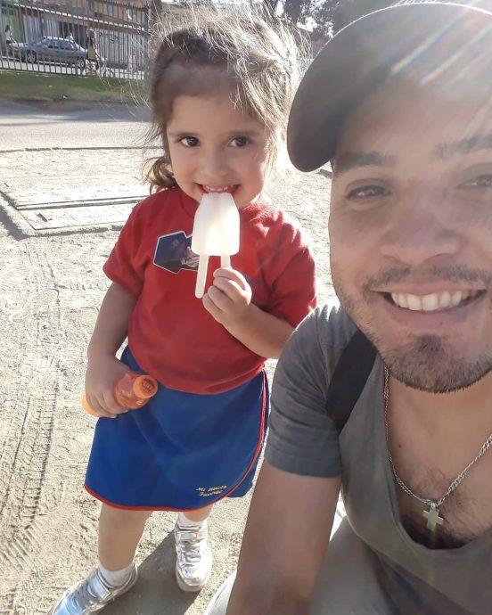 Hardcorito y su hijo