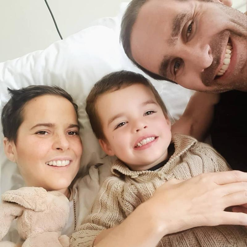 Viudo de Javiera Suárez cuenta cómo ha sido criar a su hijo