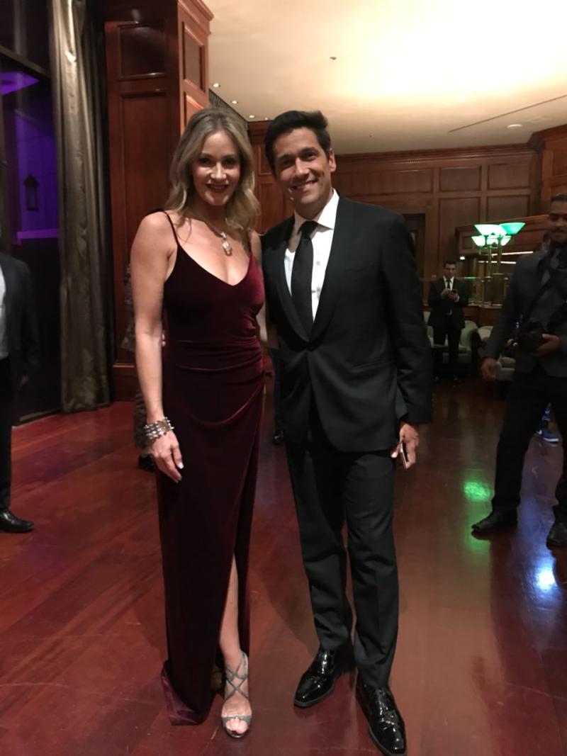 Marcela Vacarezza y Rafael Araneda