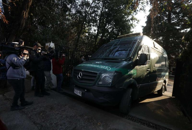 Nano Calderón fue trasladado al penal Santiago 1