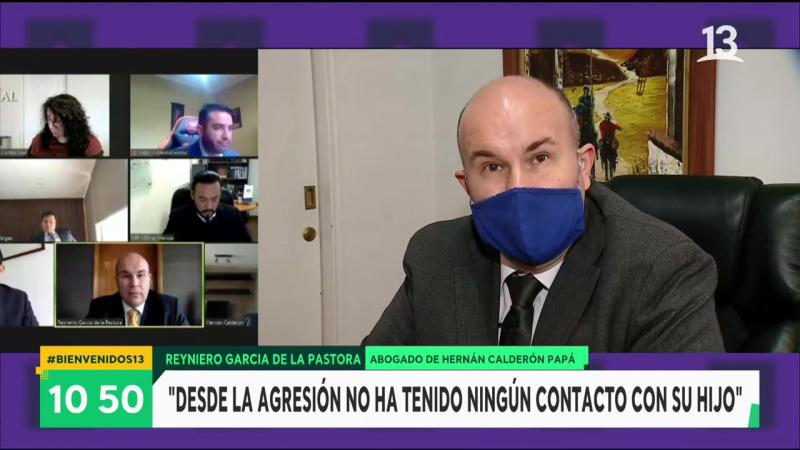 Abogado de Hernán Calderón: "Tiene el alma destrozada”