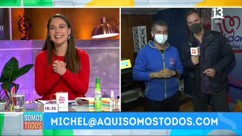 Ángeles Araya recibe inesperado piropo en pantalla