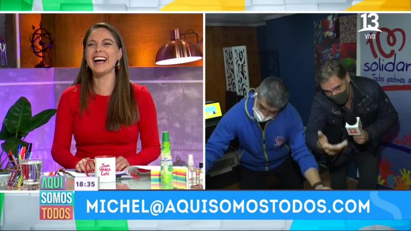 Ángeles Araya recibe inesperado piropo en pantalla