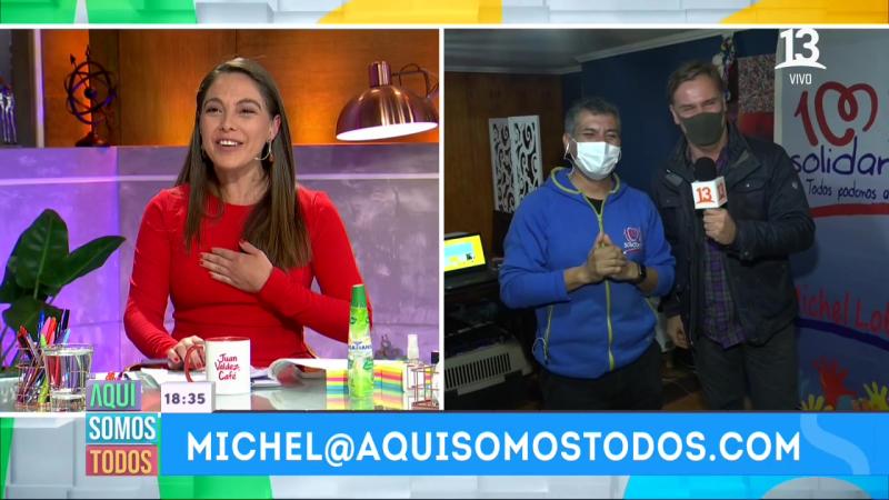 Ángeles Araya recibe inesperado piropo en pantalla