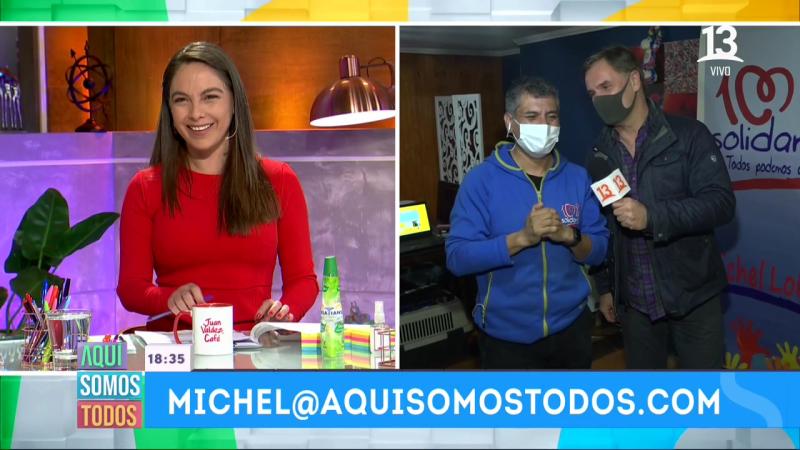 Ángeles Araya recibe inesperado piropo en pantalla