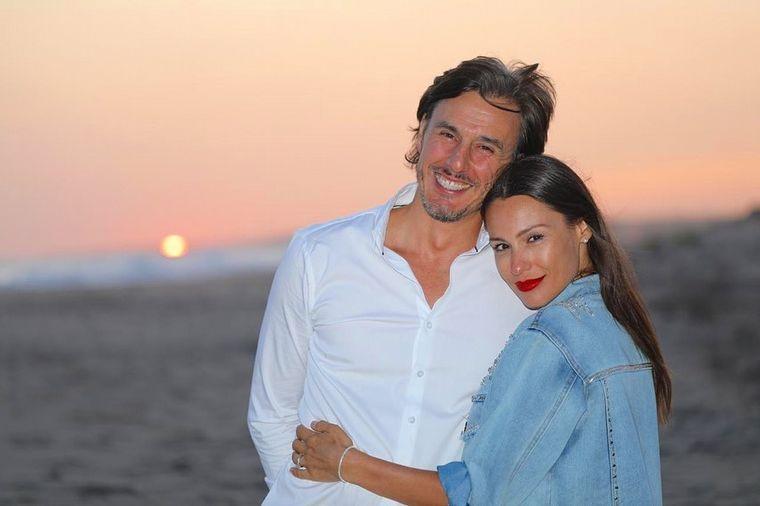 Pampita y su marido