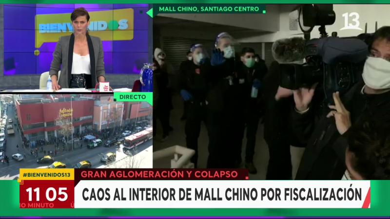 Agreden a equipo de Bienvenidos en reapertura del Mall Chino