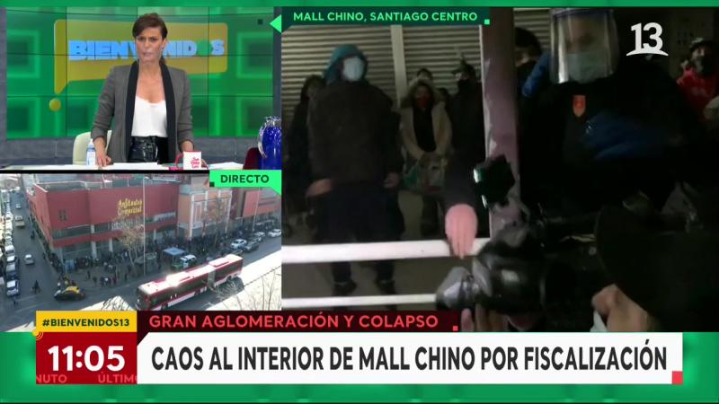 Agreden a equipo de Bienvenidos en reapertura del Mall Chino