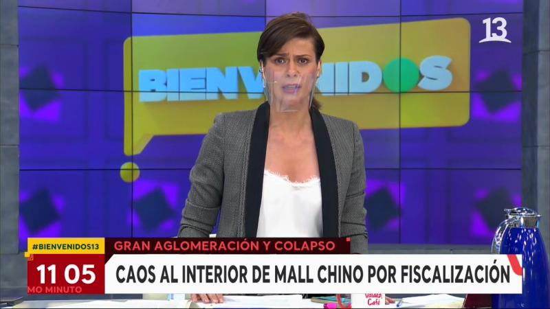 Agreden a equipo de Bienvenidos en reapertura del Mall Chino