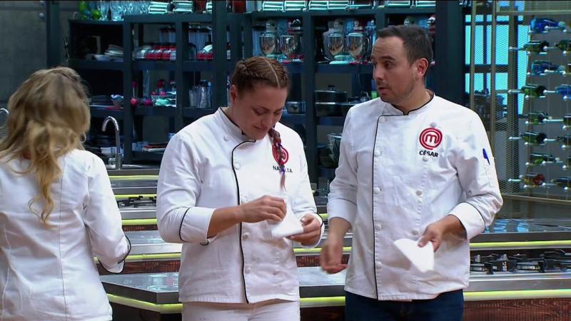 Llanto de Natalia Duco genera divertida reacción de César Campos