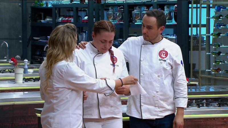 Llanto de Natalia Duco genera divertida reacción de César Campos