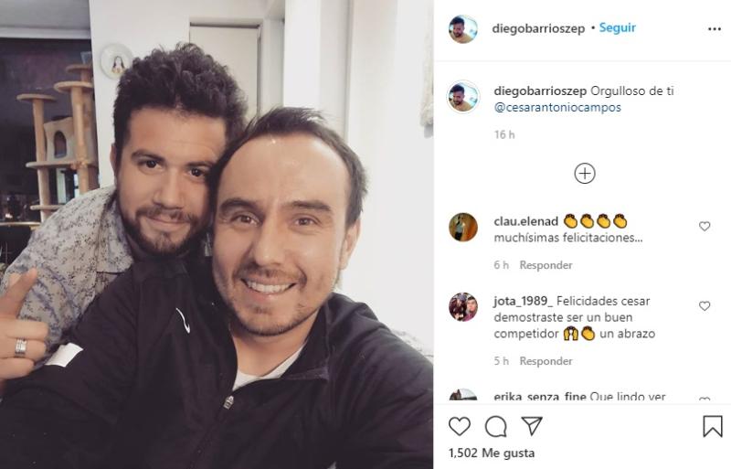 Marido de César Campos le envía mensaje tras derrota
