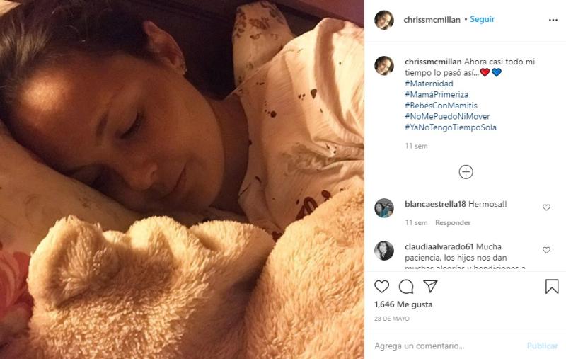 Chriss Mc Millan muestra por primera vez a sus mellizos