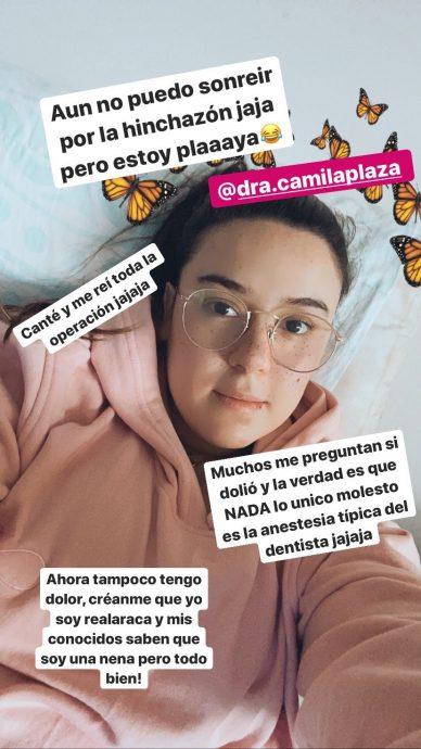 Christell Rodríguez se sacó la grasa de las mejillas