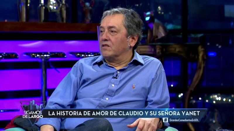 Claudio Reyes y su esposa duermen en piezas separadas: “Vivimos felices”