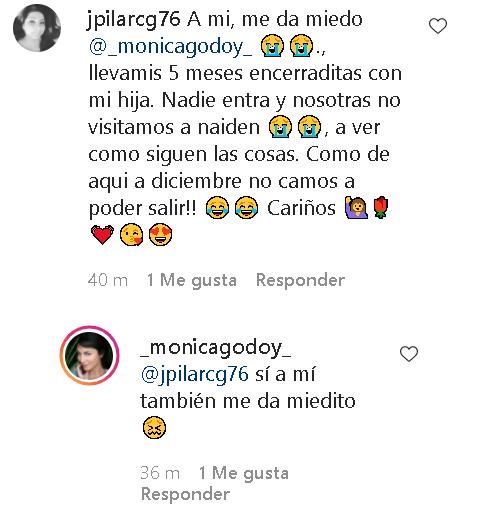 Mónica godoy responde comentario sobre hijas