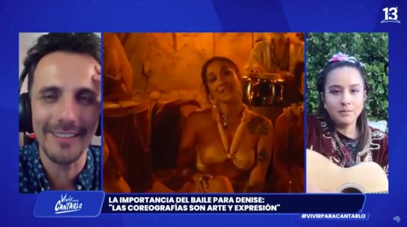 Denise Rosenthal en "Vivir para Cantarlo"