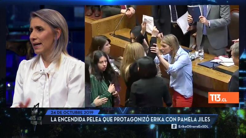 Érika Olivera habla de duro conflicto con Pamela Jiles