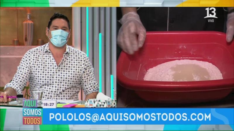 Ángeles Araya corrige a Pancho Saavedra en pantalla por divertido error