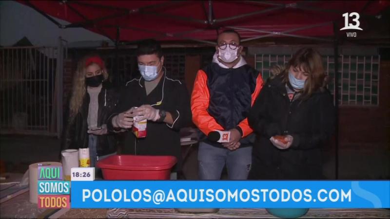 Ángeles Araya corrige a Pancho Saavedra en pantalla por divertido error