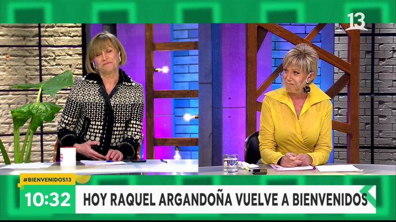 Raquel Argandoña es sorprendida con mensaje de Evelyn Matthei