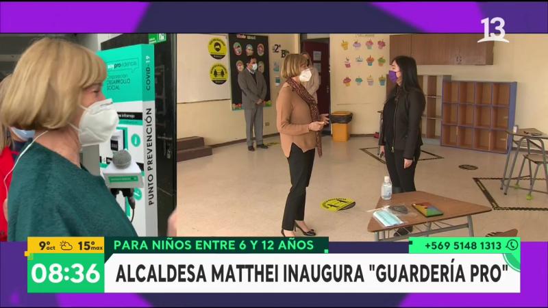 Pasó susto: Evelyn Matthei sufre insólito chascarro en Bienvenidos