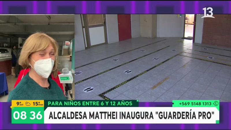 Pasó susto: Evelyn Matthei sufre insólito chascarro en Bienvenidos