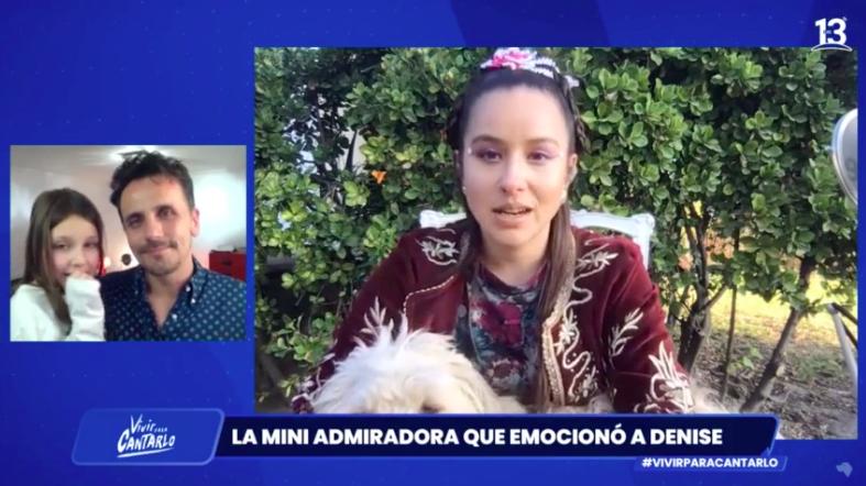 Denise Rosenthal en "Vivir para Cantarlo"