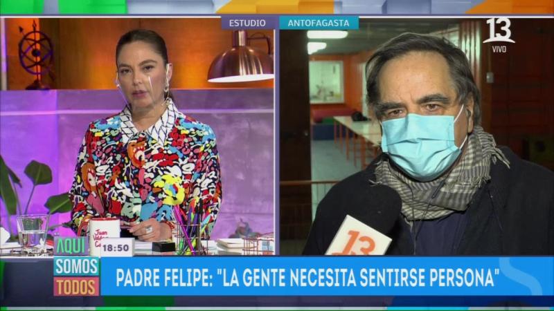 Felipe Berríos le manda recado al Presidente Piñera en “Aquí somos todos”