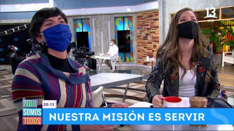 Periodista de Aquí somos todos sufrió insólito chascarro en pantalla