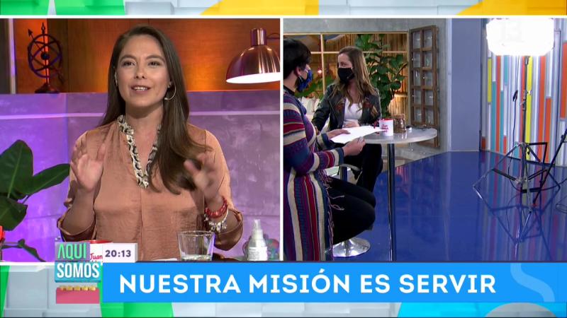 Periodista de Aquí somos todos sufrió insólito chascarro en pantalla