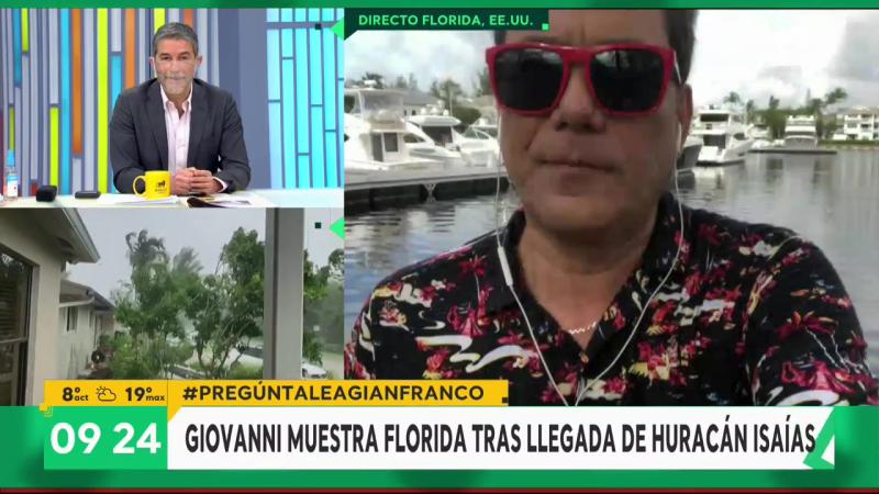 “Muéstranos tu yate”: Polo Ramírez bromea con corresponsal de “Bienvenidos”