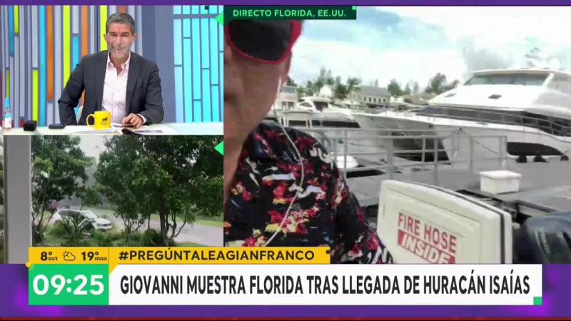 “Muéstranos tu yate”: Polo Ramírez bromea con corresponsal de “Bienvenidos”