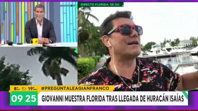 “Muéstranos tu yate”: Polo Ramírez bromea con corresponsal de “Bienvenidos”