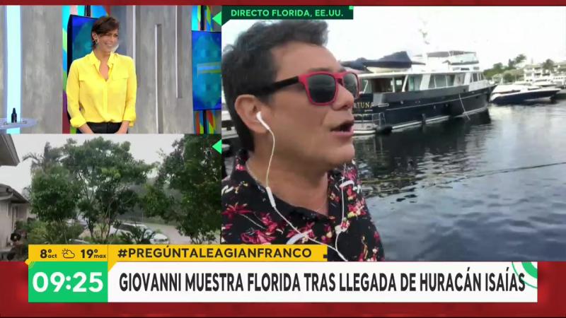 “Muéstranos tu yate”: Polo Ramírez bromea con corresponsal de “Bienvenidos”